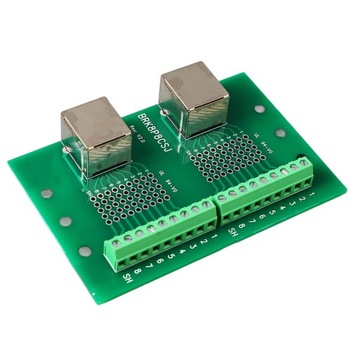 ZŁĄCZA MODUŁ ETHERNET RJ45 MONTAŻ NA SZYNIE DIN