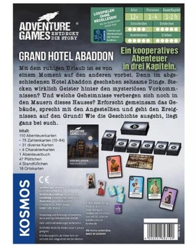 ГРАНД-ОТЕЛЬ АБАДДОН НЕМЕЦКАЯ КОСМИЧЕСКАЯ ПРИКЛЮЧЕНЧЕСКАЯ ИГРА