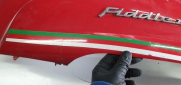 SYM FIDDLE ii 50 ОБТЕКАТЕЛЬ ЛЕВАЯ СТОРОНА