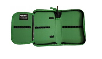 MINECRAFT одинарный складной школьный пенал