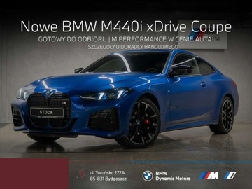 BMW Seria 4 G22-23-26 Coupe 3.0 M440i 374KM 2025 BMW Seria 4 M440i xDrive Coupe 374 KM mHEV - Kamera 360 - Adaptacyjne LEDy