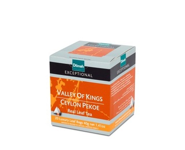 Dilmah EXCEPTIONAL Valley Kings Ceylon 20 torebek