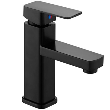 BATERIA CUBIC UMYWALKOWA ŁAZIENKOWA KWADRAT CZARNA
