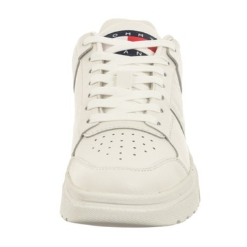 Buty Sneakersy Damskie Tommy Hilfiger The Brooklyn Leather Ecru Białe