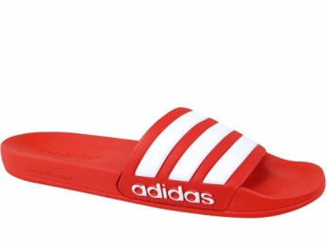 ADIDAS ADILETTE SHOWER KLAPKI BASEN PLAŻA CZERWONE