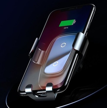 Автомобильный держатель BASEUS с индуктивным зарядным устройством — высокое качество