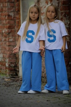 QBA KIDS SPODNIE SZWEDY DRESOWE NIEBIESKIE r 140