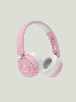 Słuchawki bezprzewodowe dla dzieci - HELLO KITTY różowe/złote OTL Technolog