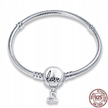 Hot Sale Classic Series 925 Silver Charms Hea