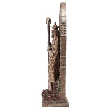 Veronese Design 9 3/8 cala Regal Santa Muerte Dia De Los Muertos Arch Odlew