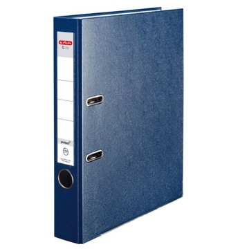 Segregator A4 Herlitz Q.file - 5cm - niebieski