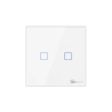 Двухканальный сенсорный переключатель освещения Sonoff с Wi-Fi