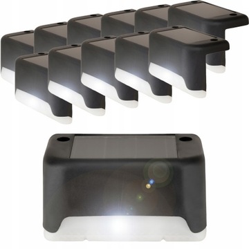 Lampa solarna schodowa LEDTECHNICS DLED czarny 4