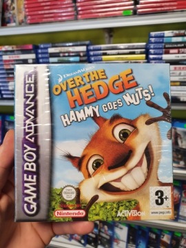 OVER THE HEDGE GBA GAME BOY ADVANCE NOWA