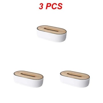 1 ~ 5 шт. коробка для салфеток с бамбуковой крышкой, держатель для салфеток, домашние коробки для хранения