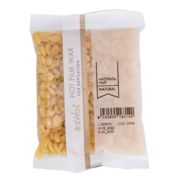 WOSK TWARDY ITALWAX DROPSY DEPILACJI NATURAL 100 G