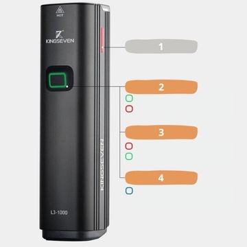 LAMPKA ROWEROWA PRZEDNIA LED 1000lm 5 TRYBÓW MOCNA 4800mAh + LAMPKA TYLNA