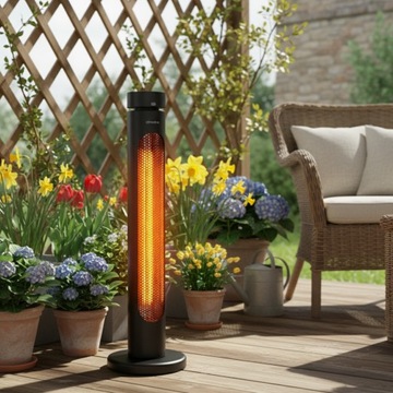 Инфракрасный радиатор, электрический, 8 уровней, 2кВт AURA IR терраса