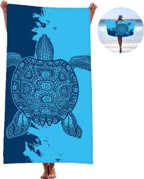 RĘCZNIK PLAŻOWY DUŻY KĄPIELOWY SUMMER RĘCZNIKI XXL