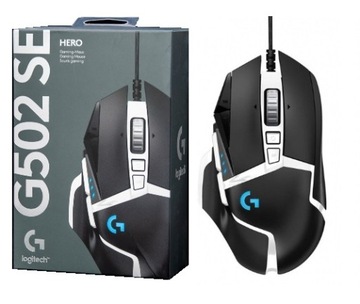 Myszka Logitech G502SE HERO GAMING gracza USB RGB laptopa komputera G502 SE