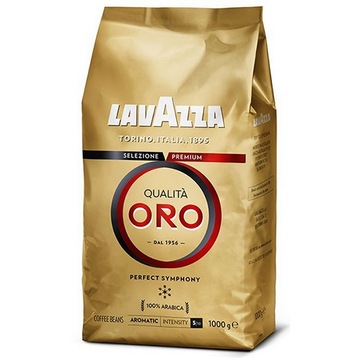 ORYGINALNA KAWA LAVAZZA QUALITA ORO ZŁOTA 100% ARABICA GOLD 1KG ZIARNO FV !