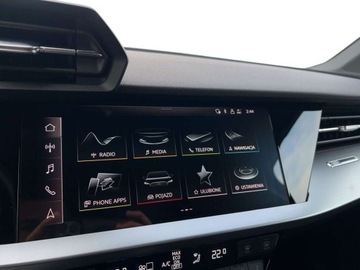 Audi A3 8Y Sportback 1.5 35 TFSI 150KM 2021 Audi A3 Sportback S line LED Automat Kamera Park Assist Podgrzewane Fotele, zdjęcie 21