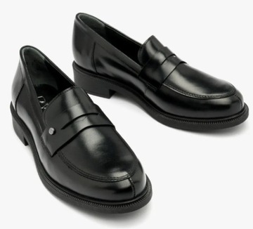 Ryłko M2R51___ _LE3 черные женские мокасины, размер 39