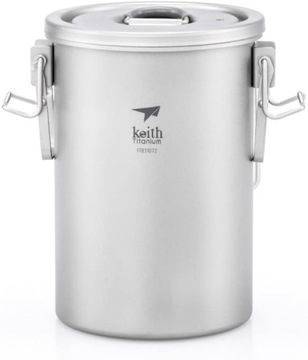 Wielofunkcyjny tytanowy garnek Keith 900ml