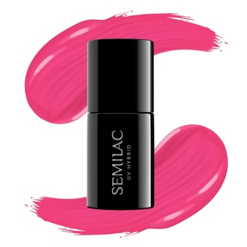 SEMILAC Lakier hybrydowy 008 Intensive Pink 7ml