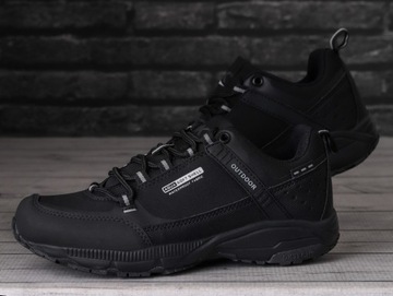 Buty męskie DK Predator Low BLK SPORTOWE SOFTSHELL OUTDOOR