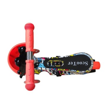 ТРЕХКОЛЕСНЫЙ САМОКАТ, СКЛАДНАЯ КОРЗИНКА ДЛЯ ДЕТЕЙ