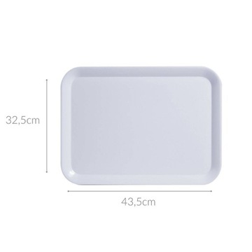 КУХОННЫЙ ПОДДОН ДЛЯ ОФИЦИАНТОВ БЕЛЫЙ ПОДДОН 43x32 ZELLER