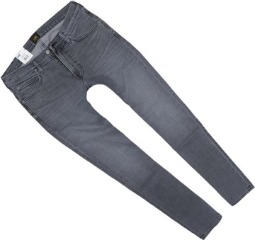 LEE LUKE spodnie jeansowe GREYS END rurki slim tapered W31 L30