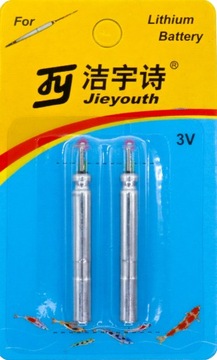2 x Bateria do spławików świecących CR435 3V JAXON