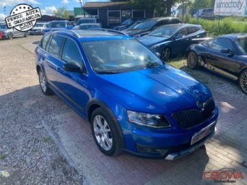 Skoda Octavia III Scout 2.0 TDI 184KM 2014 Skoda Octavia Scout 2.0tdi 184KM automat 4x4 ledy skory xenon panorama 1.r
