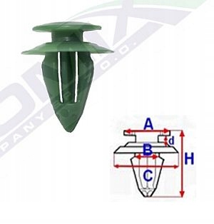 5KS MITSUBISHI LANCER '03-'08 SPONKA LIŠTA BOCZ