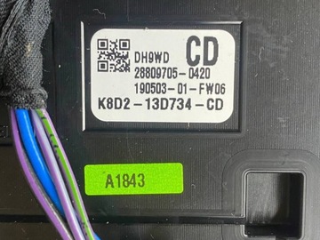 PANEL KLIMATIZACE RANGE ROVER EVOQUE II L551 K8D2-13D734-CD