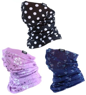 МНОГОФУНКЦИОНАЛЬНЫЙ ШАРФ MORAJ AKS400-003 ПУРПУРНЫЙ