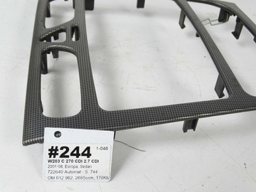 Mercedes C class W203 РАМКА ЦЕНТРАЛЬНОЙ ПАНЕЛИ