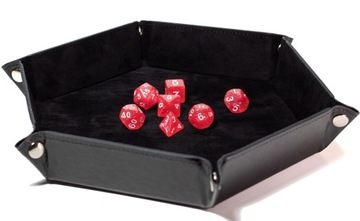 НАБОР КРАСНЫХ ДРАГОЦЕННЫХ КАМЕНЕЙ ИЗ 7 КУБИКОВ ДЛЯ РПГ «ЖЕМЧУГ»