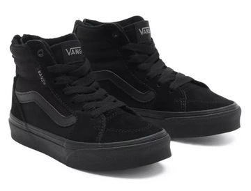 Buty męskie trampki old skool czarne wysokie VANS FILMORE VN0A5HZFGL4 38