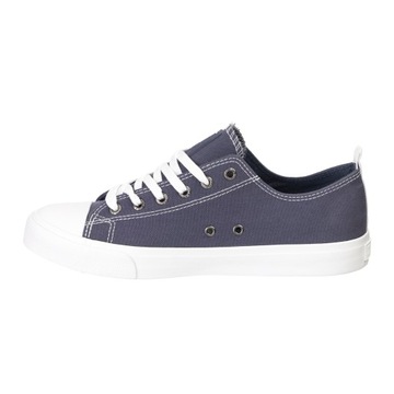 Trampki Męskie BIG STAR Niebieskie Buty OldSkool Modne Sportowe 44