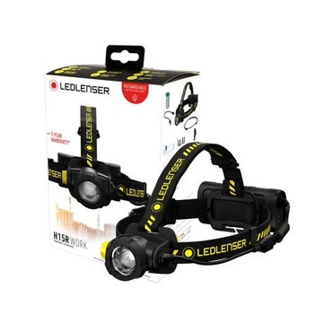 LEDLENSER H15R Praca Latarka Czołowa LED 2500 Lumenów IP67 Akumulator