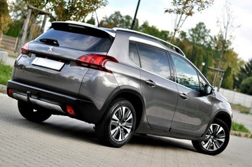 Peugeot 2008 I SUV Facelifting 1.2 PureTech 110KM 2016 Peugeot 2008 1,2 Benzyna 110Km Ledy Skóra Navi, zdjęcie 3