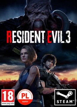 Resident Evil 3 PL PC klucz STEAM