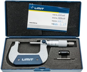 МИКРОМЕТР ВНЕШНИЙ МИКРОМЕТР 25–50 мм ПРЕДЕЛ