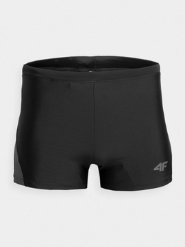 4F МУЖСКИЕ ШОРТЫ ДЛЯ БАССЕЙНА/ПЛЯЖА СПОРТИВНЫЕ БОКСЕРСКИЕ ШОРТЫ – ЧЕРНЫЕ, размер L
