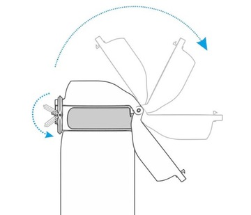ION8 Большая герметичная СТАЛЬНАЯ МЕТАЛЛИЧЕСКАЯ бутылка Бутылка для воды для спортзала 1,2л