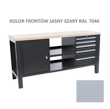 stół warsztatowy do garażu narzędziowy szafka