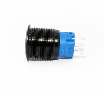 Przycisk Chwilowy CZARNY 12V/24V START STOP ENGINE